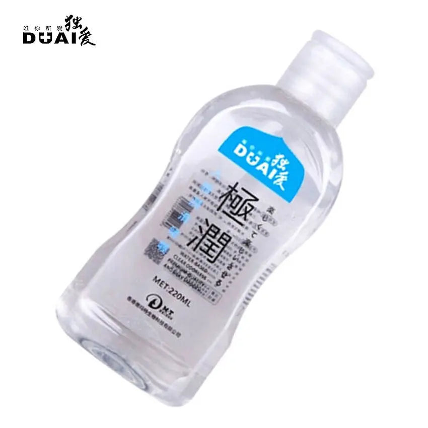 DUAI 220ML Water-soluble Lubrication Personal Lubricant Oil Anal Lubricant Male and Female Lubrication Adult Condom Sex Products