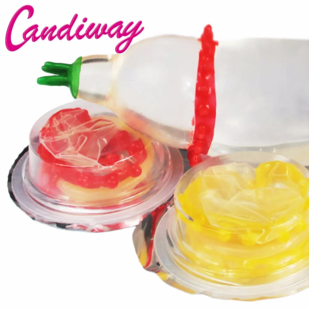 6pack thorns Condoms Adult Sensitive Dotted Ribbed Stimulate Ultra Thin Condoms Sex Toys for man