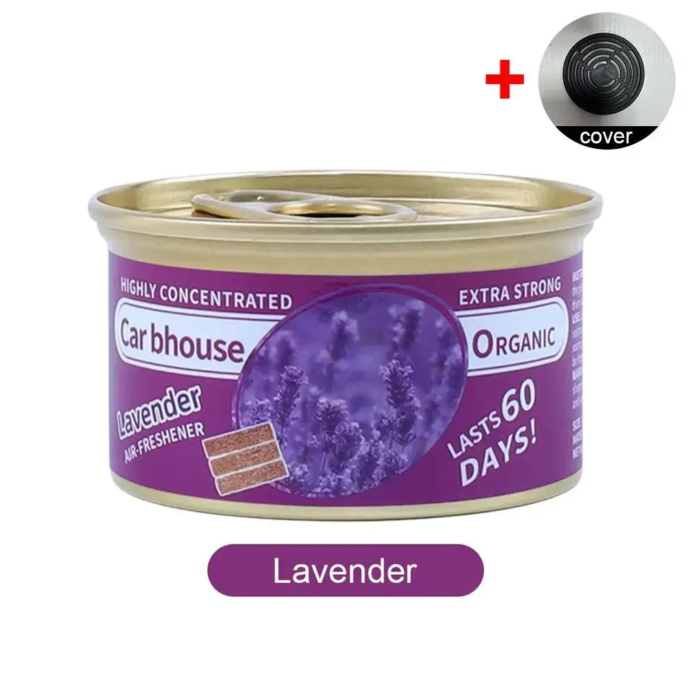 High-end car aroma diffuser, small wooden fragrance canister, car perfume, car perfume, car balm, car ornament