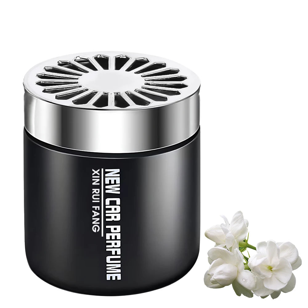 Car Solid Balm Perfume Air Fresherner Natural Plant Extract Car Long Lasting Perfume Diffuser New Car HCHO Leather Deodorizing