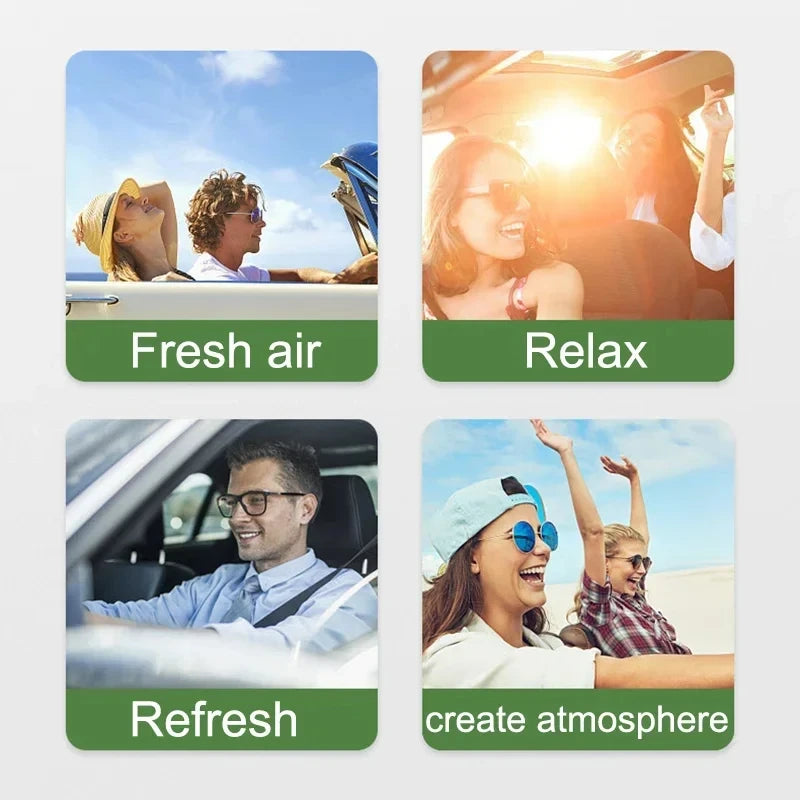 Car Perfume Refill Liquid Essential Oil Car Air Freshener Refill for Cars Vehicles Natural Plant Aroma Diffuser Auto Fragrance