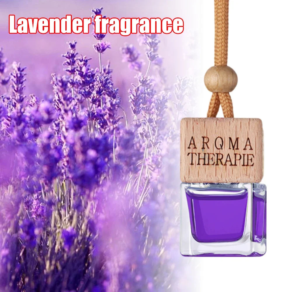 Creative Car Aromatherapy Pendant Long-lasting Fragrance Air Freshener Refillable Perfume Essential Oil Diffuser Auto Parts