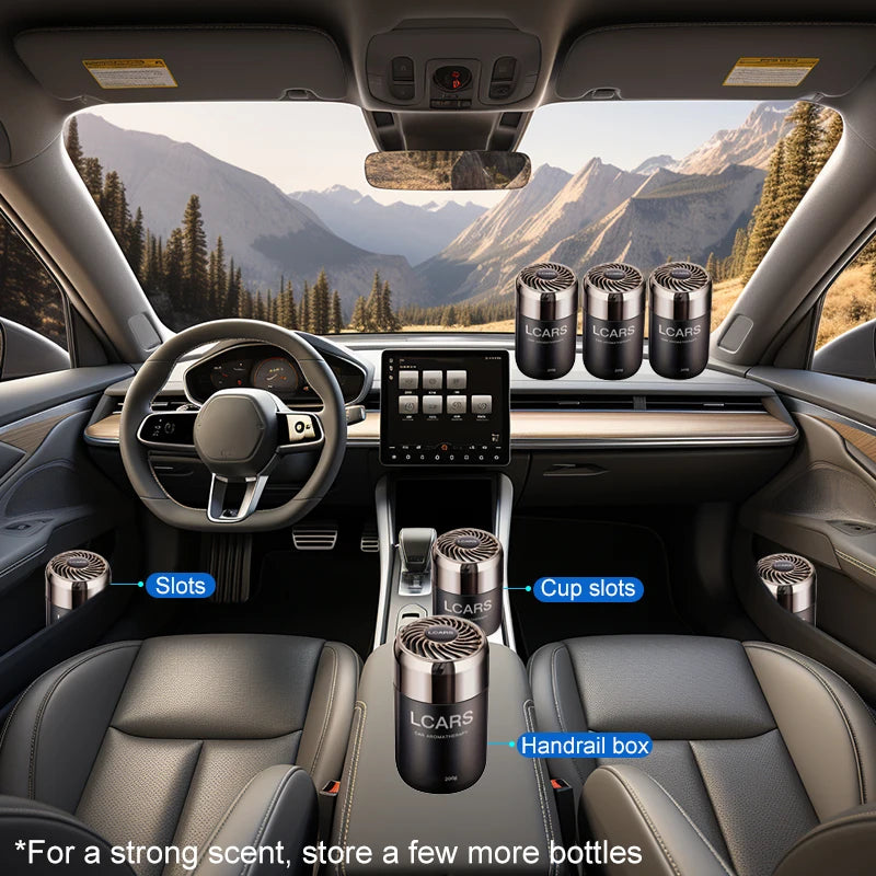 Elegant Car Diffuser With Gentle Perfume For Auto Interior Home And Workspace Long Lasting Scented Wax Luxury Air Freshener Balm