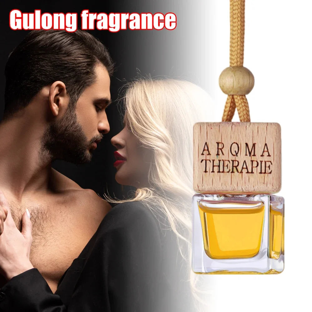 Creative Car Aromatherapy Pendant Long-lasting Fragrance Air Freshener Refillable Perfume Essential Oil Diffuser Auto Parts