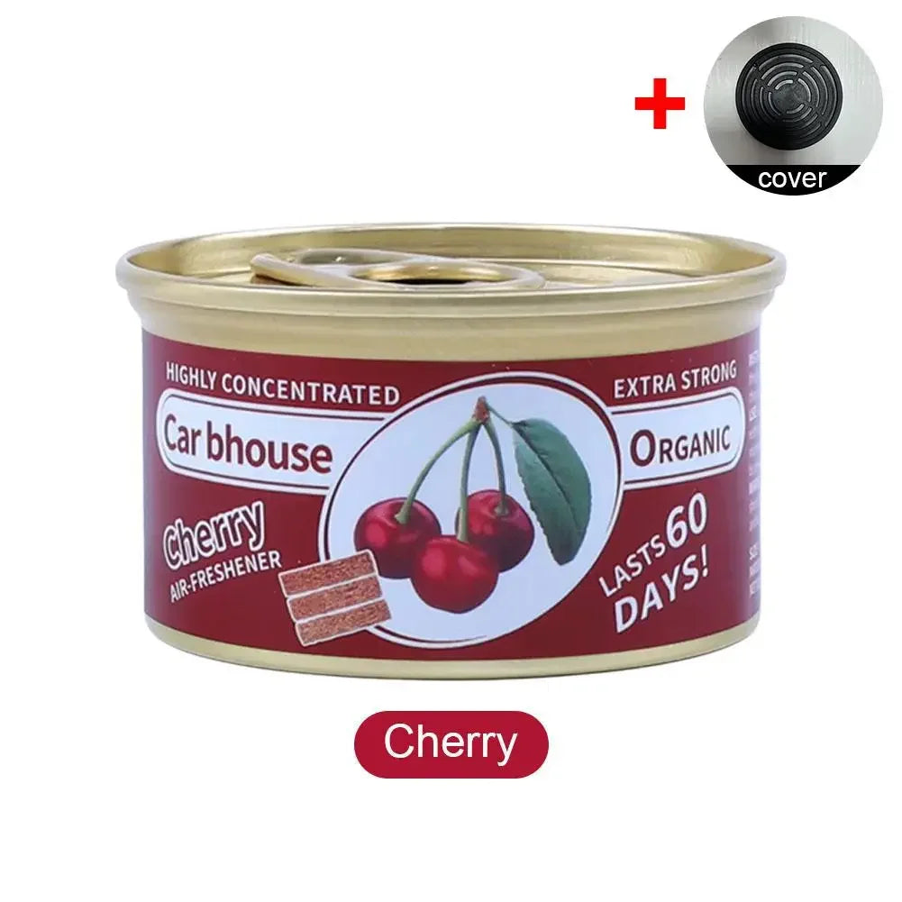 High-end car aroma diffuser, small wooden fragrance canister, car perfume, car perfume, car balm, car ornament