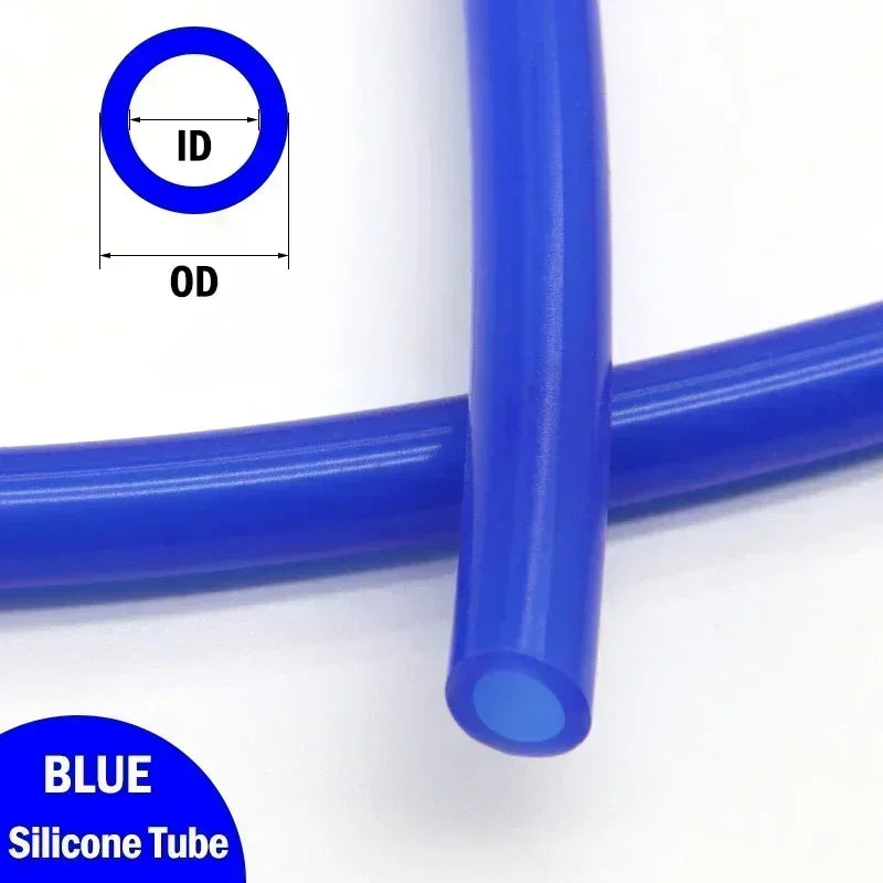 1m Colorful Silicone Tube ID 1 2 3 4 5 6 7 8 9 10 12 14 16 18 20 25mm Food Grade Tubing Flexible Drink Pipe Water Hose