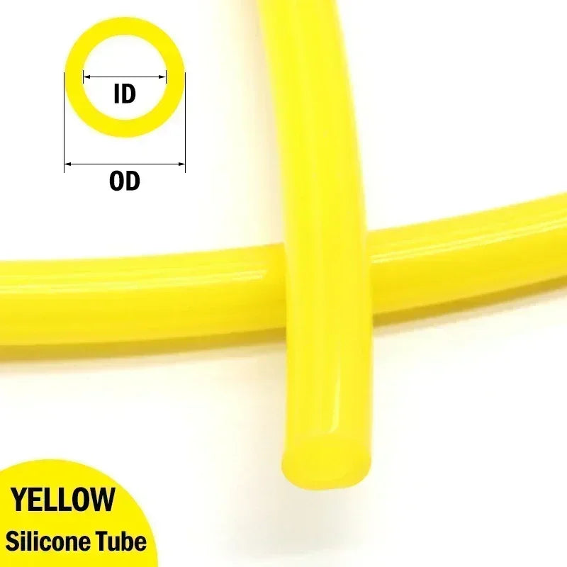 1m Colorful Silicone Tube ID 1 2 3 4 5 6 7 8 9 10 12 14 16 18 20 25mm Food Grade Tubing Flexible Drink Pipe Water Hose