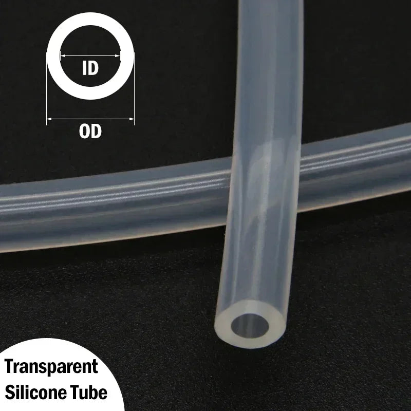 1m Colorful Silicone Tube ID 1 2 3 4 5 6 7 8 9 10 12 14 16 18 20 25mm Food Grade Tubing Flexible Drink Pipe Water Hose