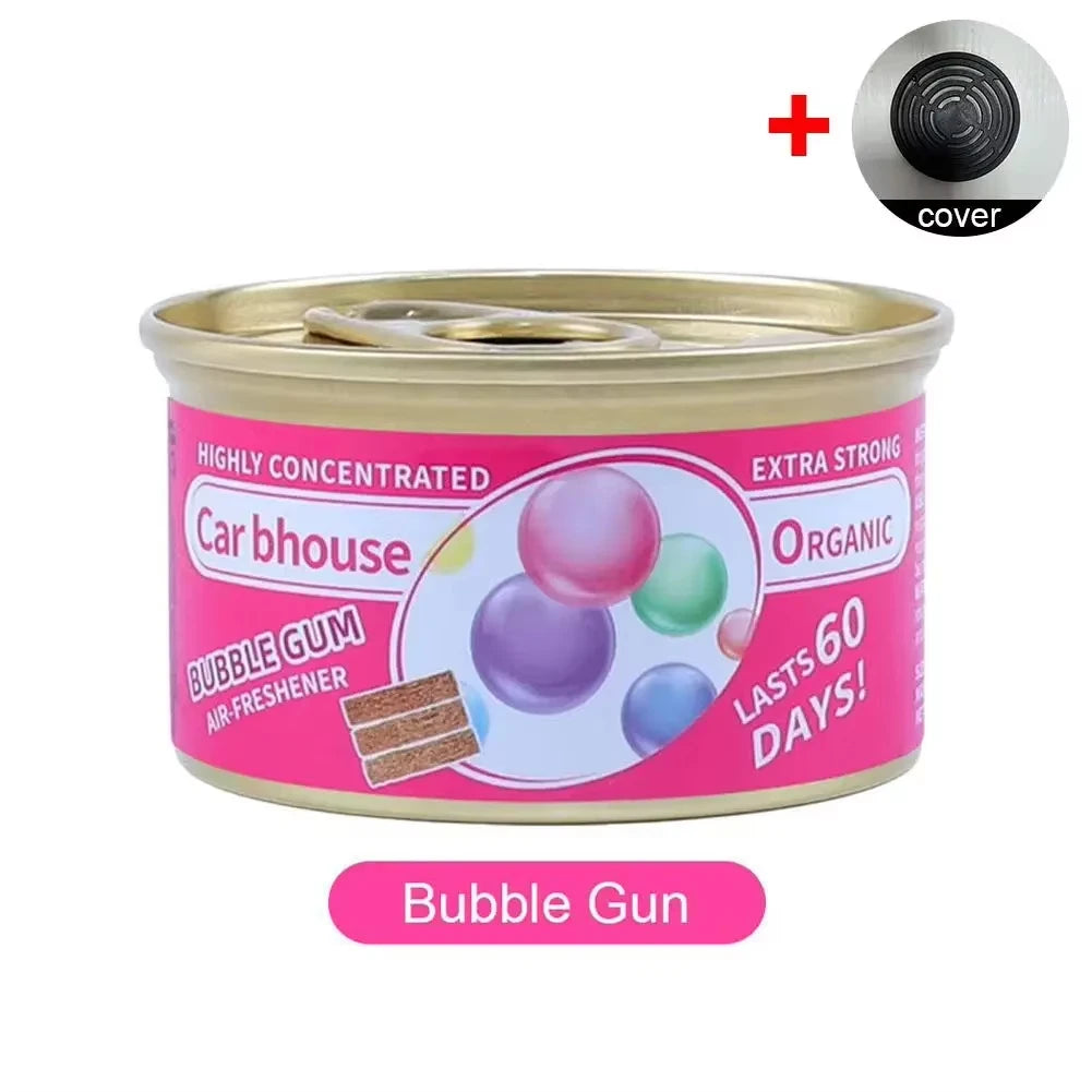 High-end car aroma diffuser, small wooden fragrance canister, car perfume, car perfume, car balm, car ornament