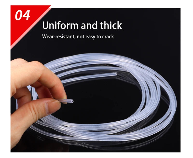 1m Colorful Silicone Tube ID 1 2 3 4 5 6 7 8 9 10 12 14 16 18 20 25mm Food Grade Tubing Flexible Drink Pipe Water Hose