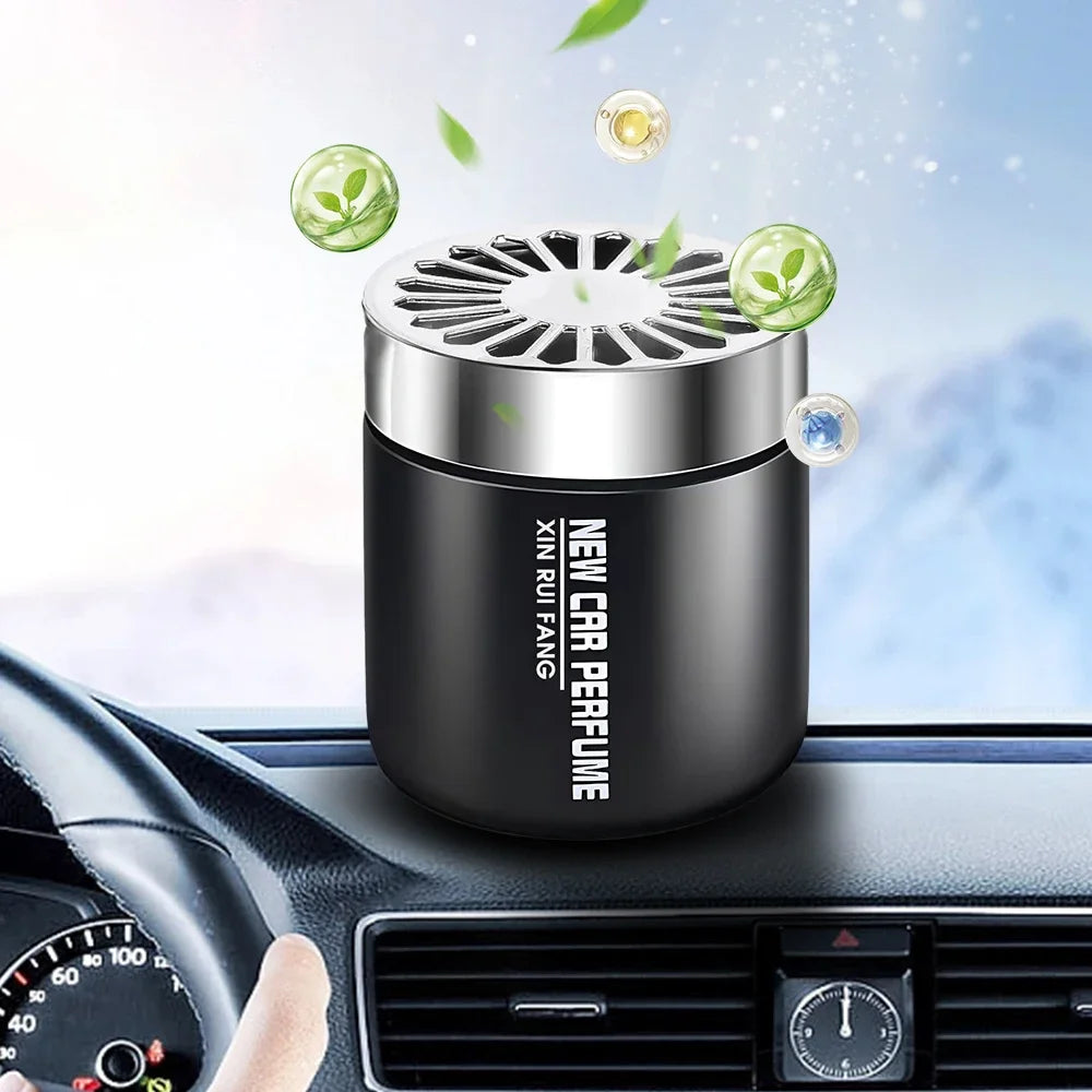 Car Solid Balm Perfume Air Fresherner Natural Plant Extract Car Long Lasting Perfume Diffuser New Car HCHO Leather Deodorizing