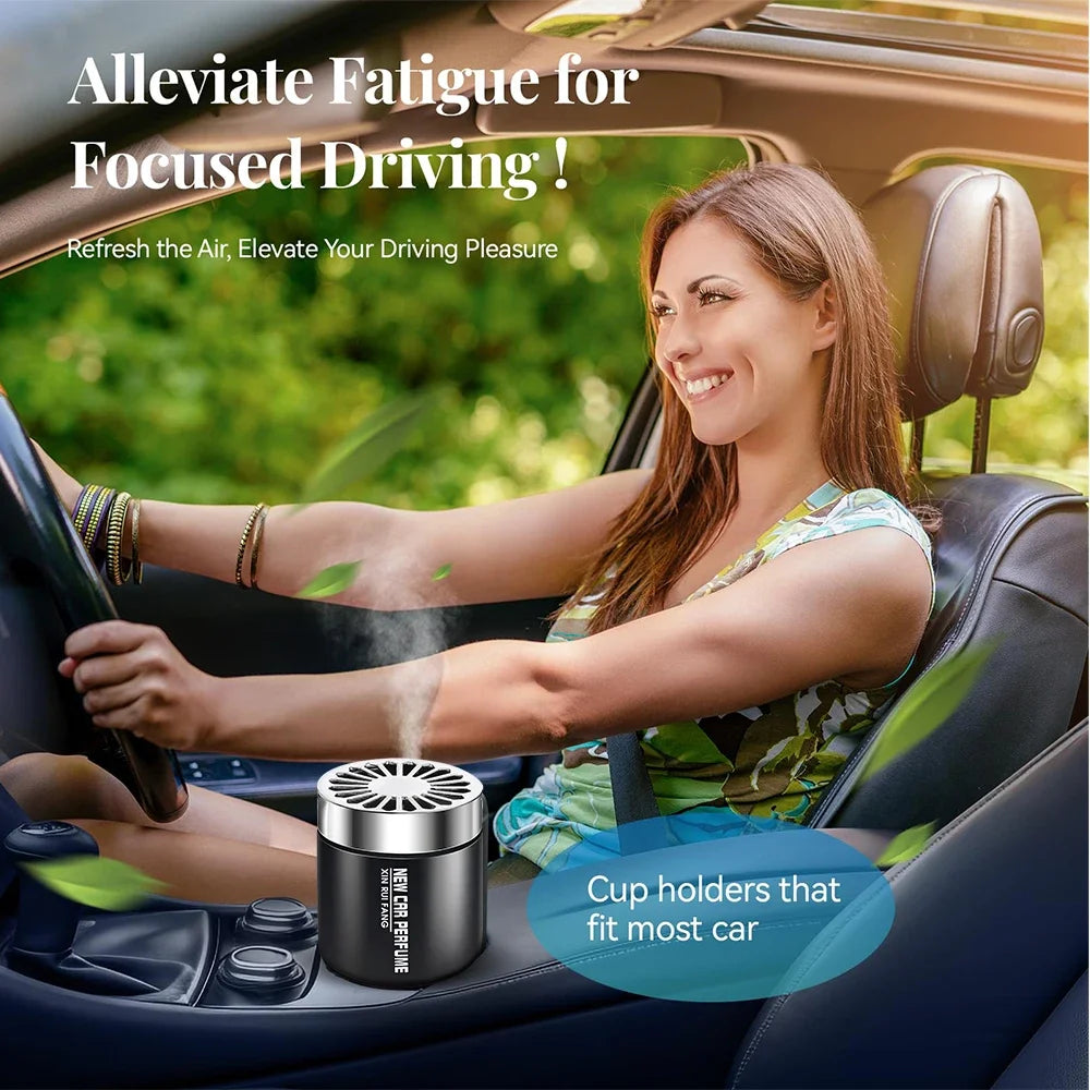 Car Solid Balm Perfume Air Fresherner Natural Plant Extract Car Long Lasting Perfume Diffuser New Car HCHO Leather Deodorizing