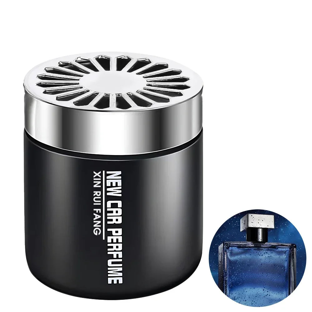 Car Solid Balm Perfume Air Fresherner Natural Plant Extract Car Long Lasting Perfume Diffuser New Car HCHO Leather Deodorizing