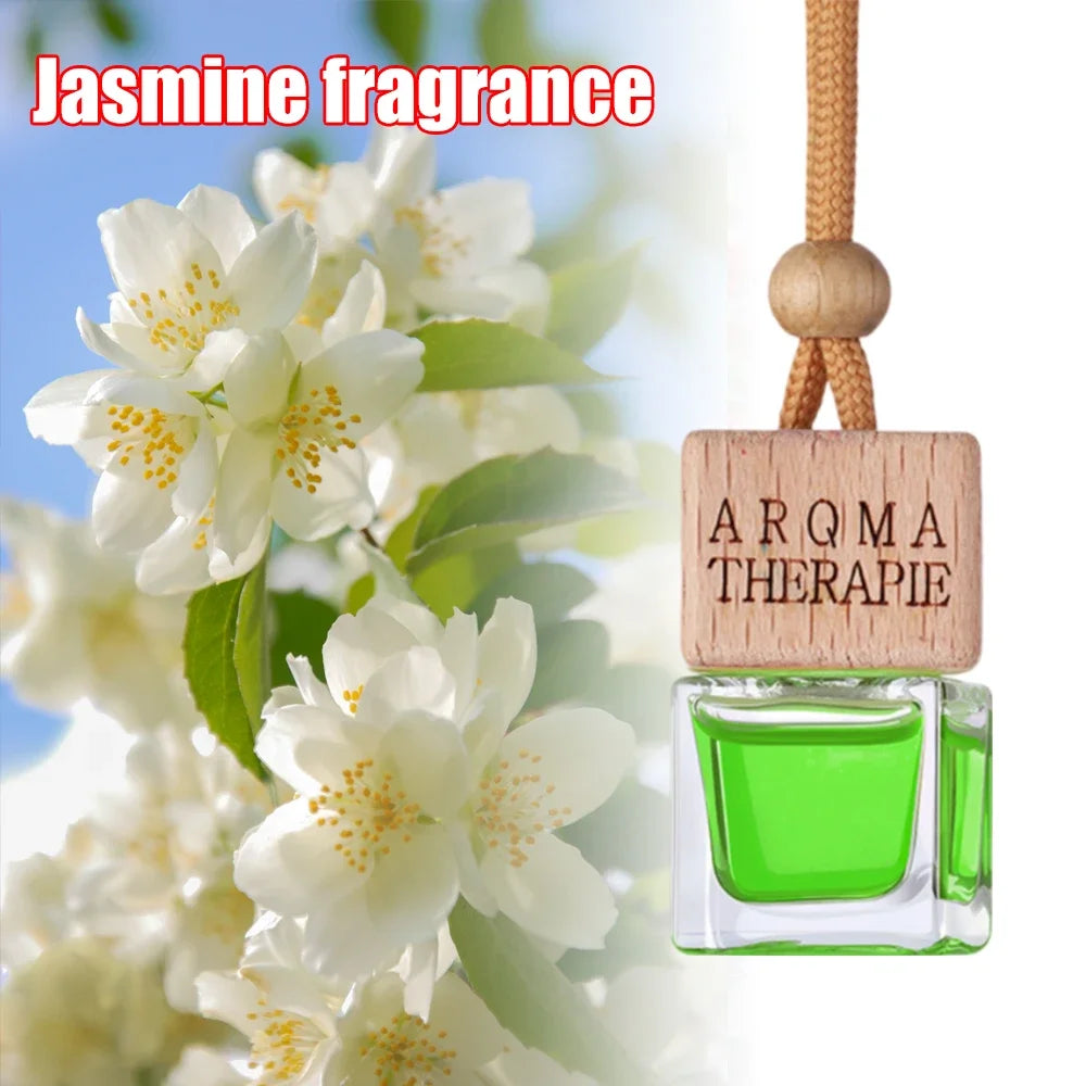 Creative Car Aromatherapy Pendant Long-lasting Fragrance Air Freshener Refillable Perfume Essential Oil Diffuser Auto Parts